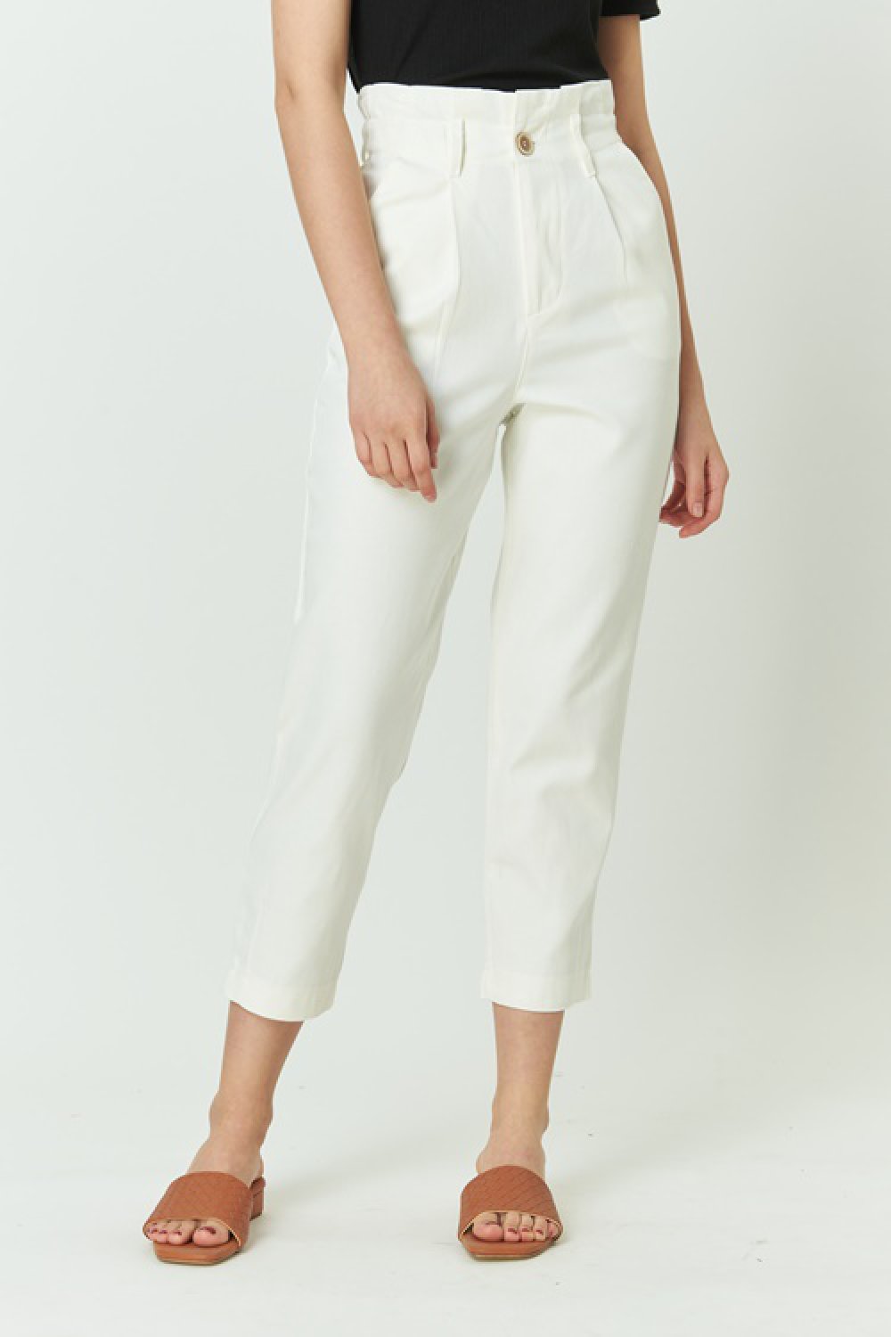 TRES FASHION | CLOTHES : PUDDING PANTS WHITE